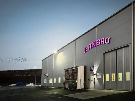 Our component service facility in Skövde, Sweden